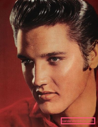 Qual é o nome do penteado de Elvis Presley?