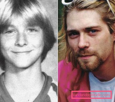Qual é o nome do penteado de Kurt Cobain?