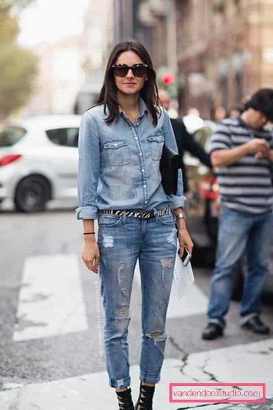 Jeans cortados à moda 2019-2020